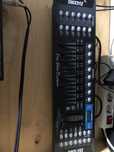 Mesa dmx 512 controlador de luzes