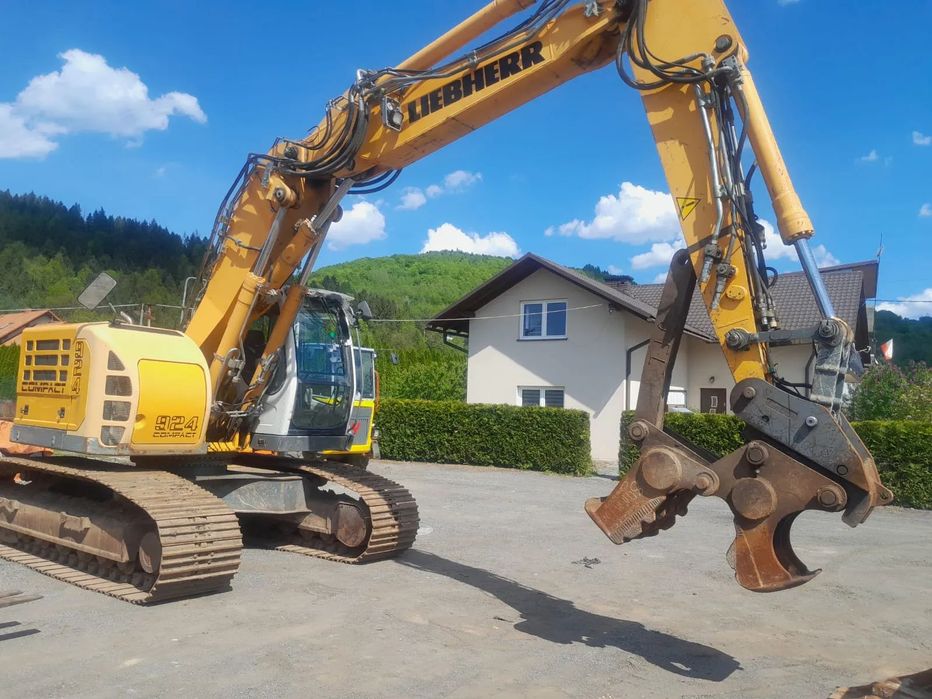 Liebherr R924 Litronic Compact, ramię 3x łamane, Klima, bez DPF