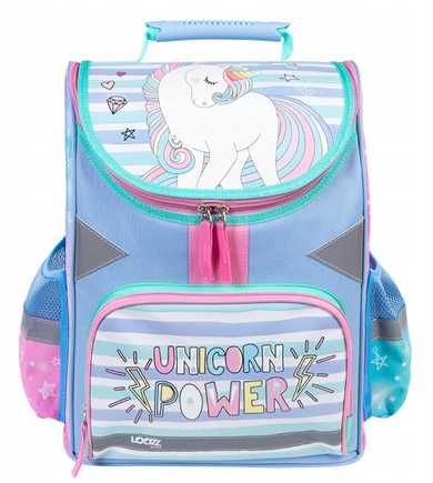 Tornister szkolny unicorn jednorożec power Loozz