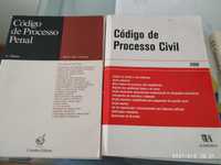 Códigos de Processo Penal e Civil e Código Civil