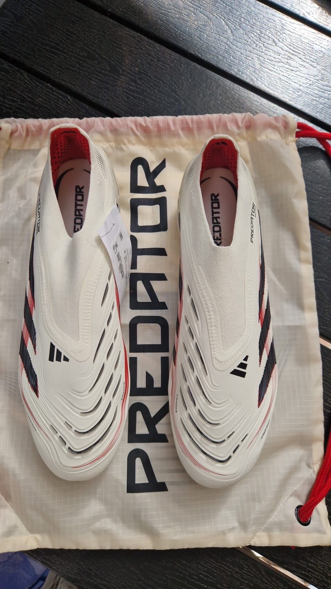 Korki adidas Predator Elite LL AG - Białe 44