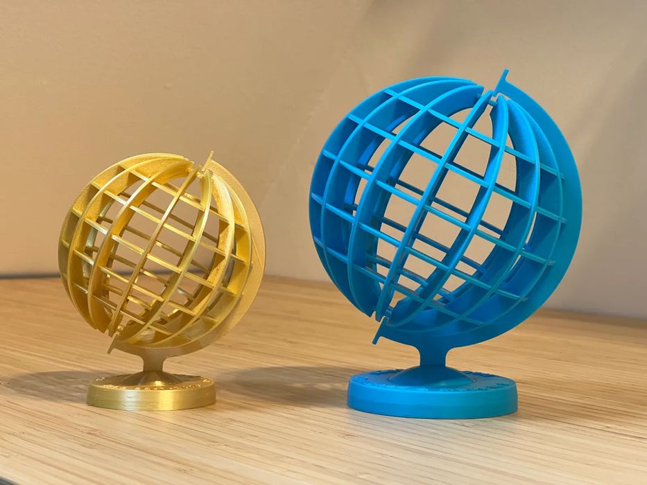 Globo 12 cm com 15 costelas