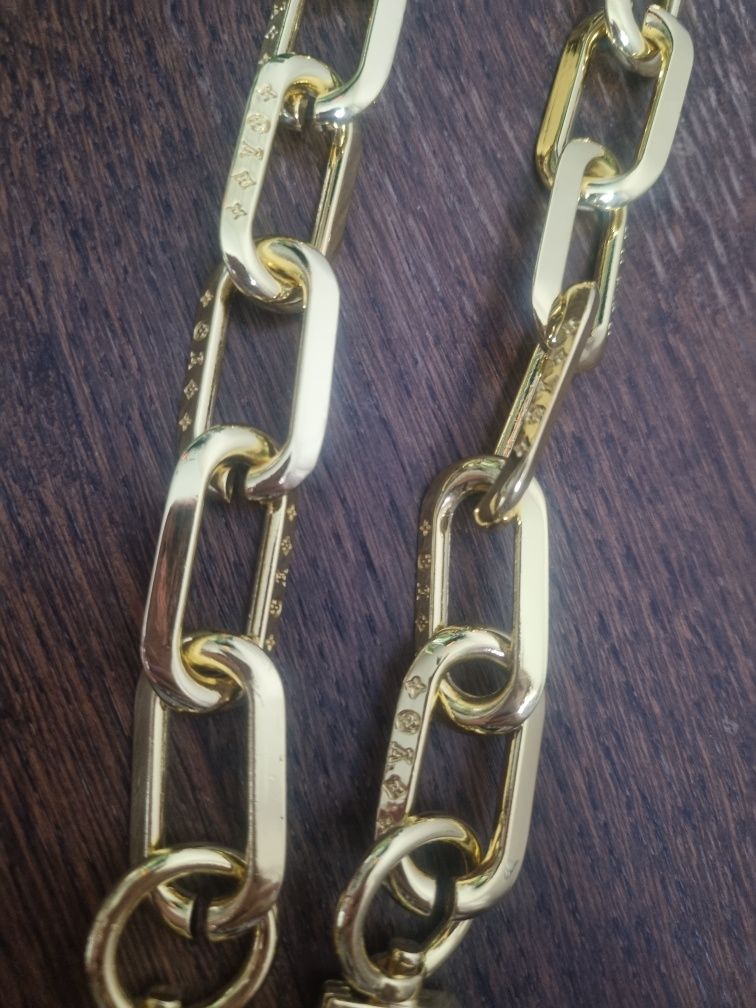 Louis vuitton łańcuszek oryginalny łańcuch