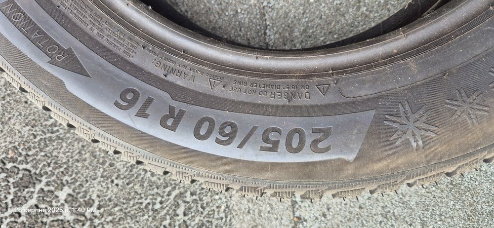 Зимові шини Мішеліни