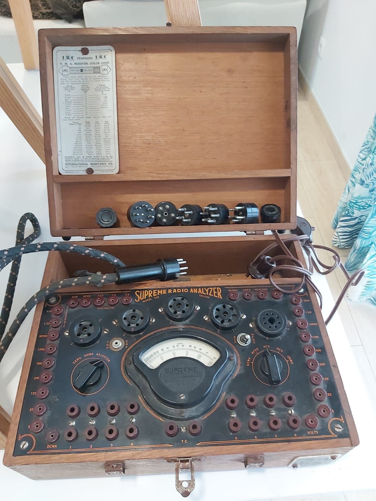 Supreme rádio analyzer 1936