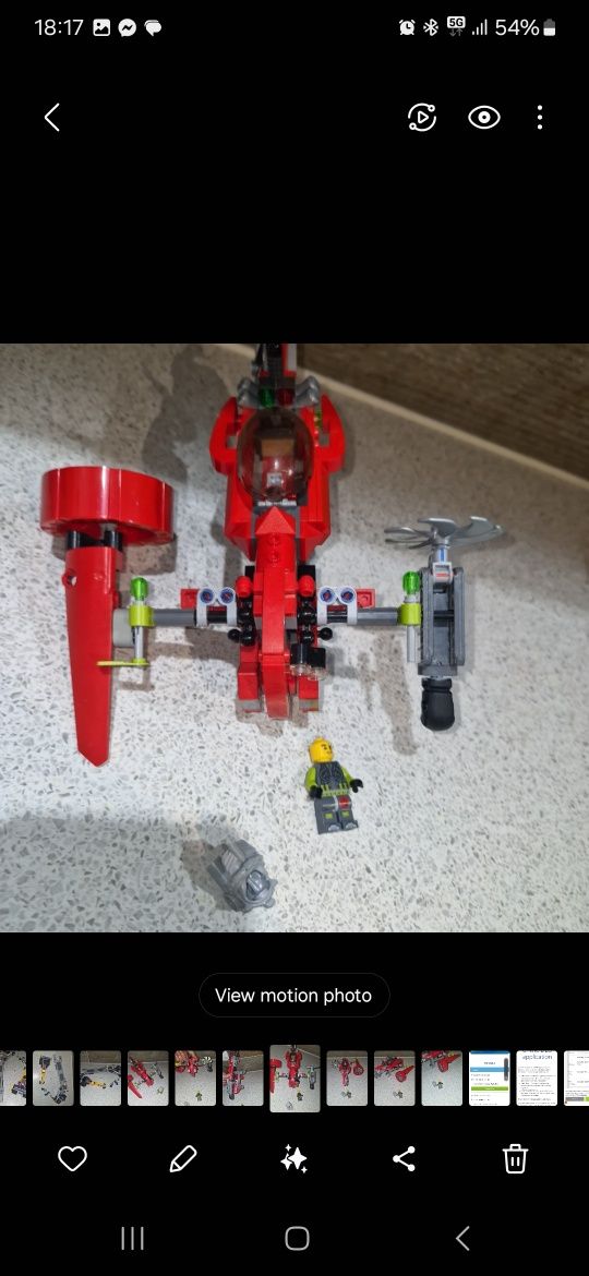 Typhoon turbo sub Lego 8060