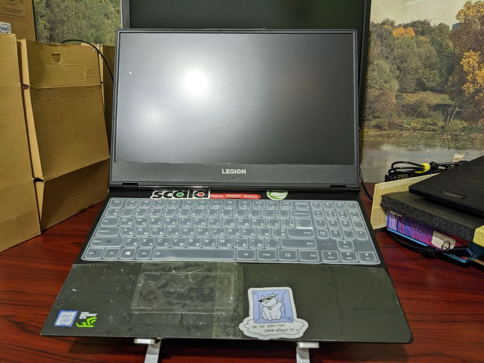 Lenovo Legion Y530 intel core i5-8300h Nvidia Geforce gtx1050