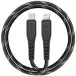 Energea Kabel Nyloflex Usb-C - Lightningc94 Mfi 3M Czarny/Black