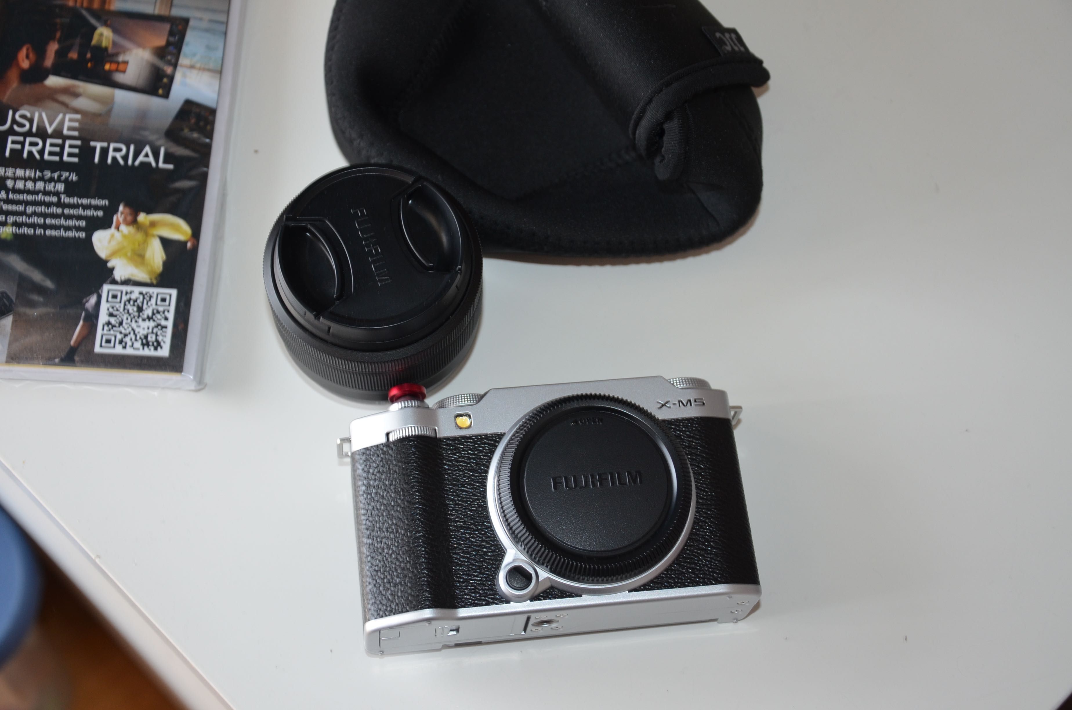 Aparat cyfrowy FujiFilm X-M5 body srebrny + gratisy