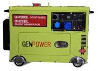 Генератор GenPower GDG 7000 EC 5,6 кВт ( 7 КВА )