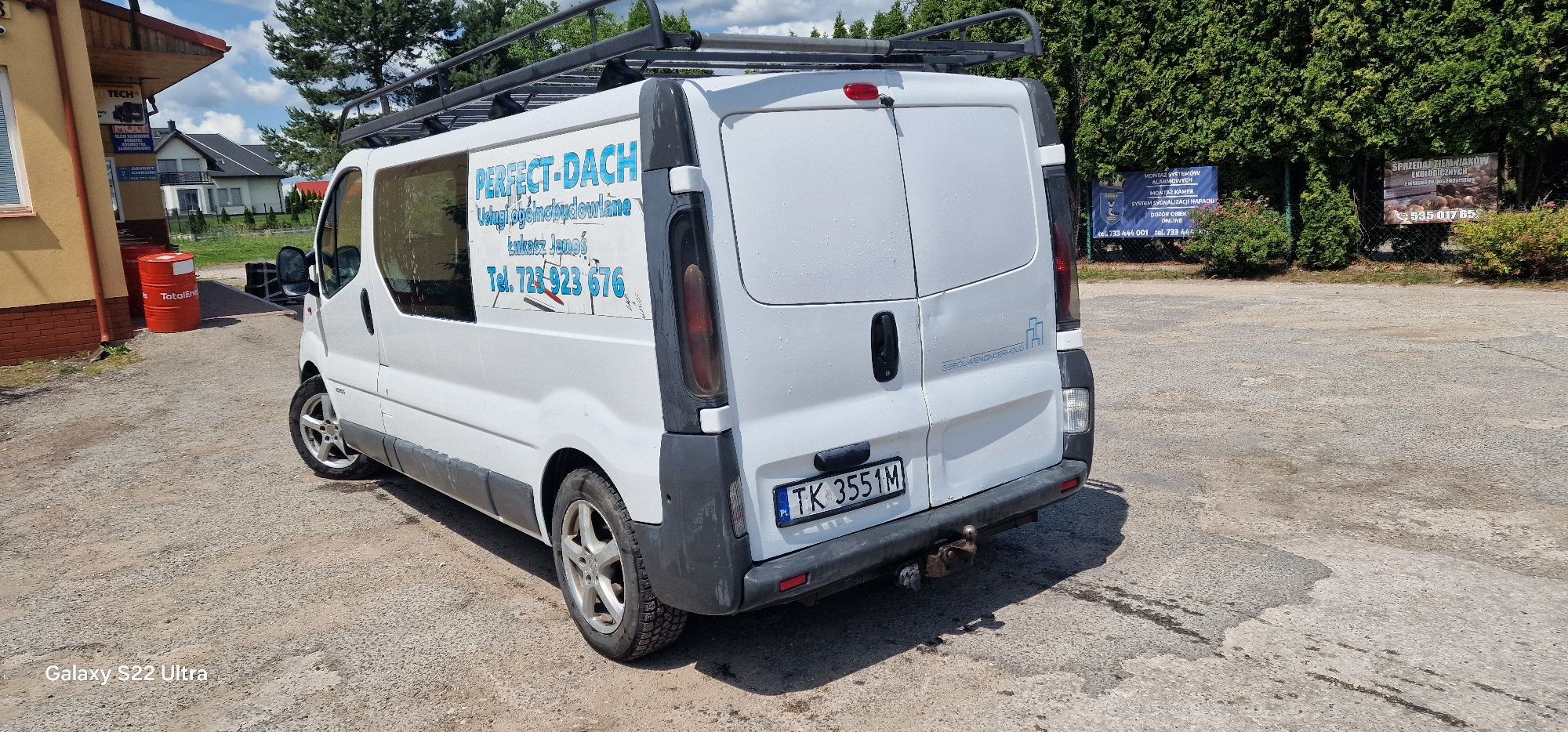 Nissan,Trafic,Vivaro . Brygadowy ,klimatyzacja ,long