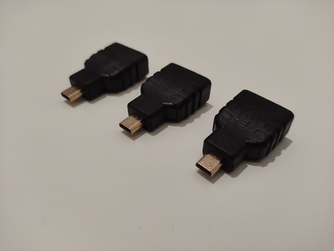 Adaptadores Micro HDMI para HDMI - NOVOS OFERTA PORTES