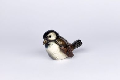Goebel figurka porcelanowa wróbel 1974 r ptak pocelana