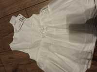 NOWA Sukienka H&M chrzest roczek dla dziewczynki 80