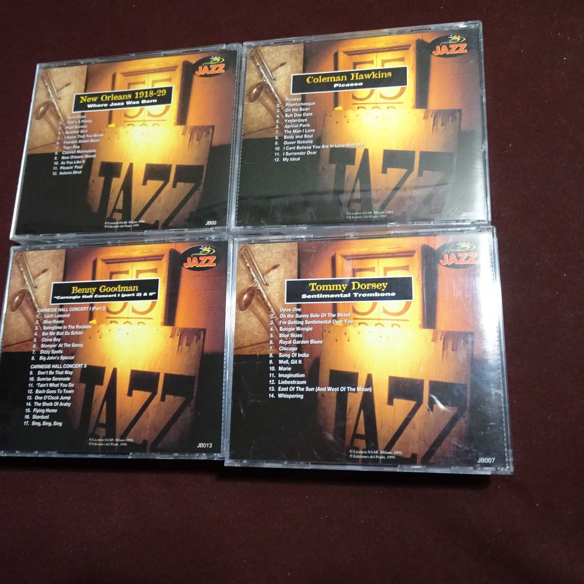 Colécção de 16 CDs de JAZZ