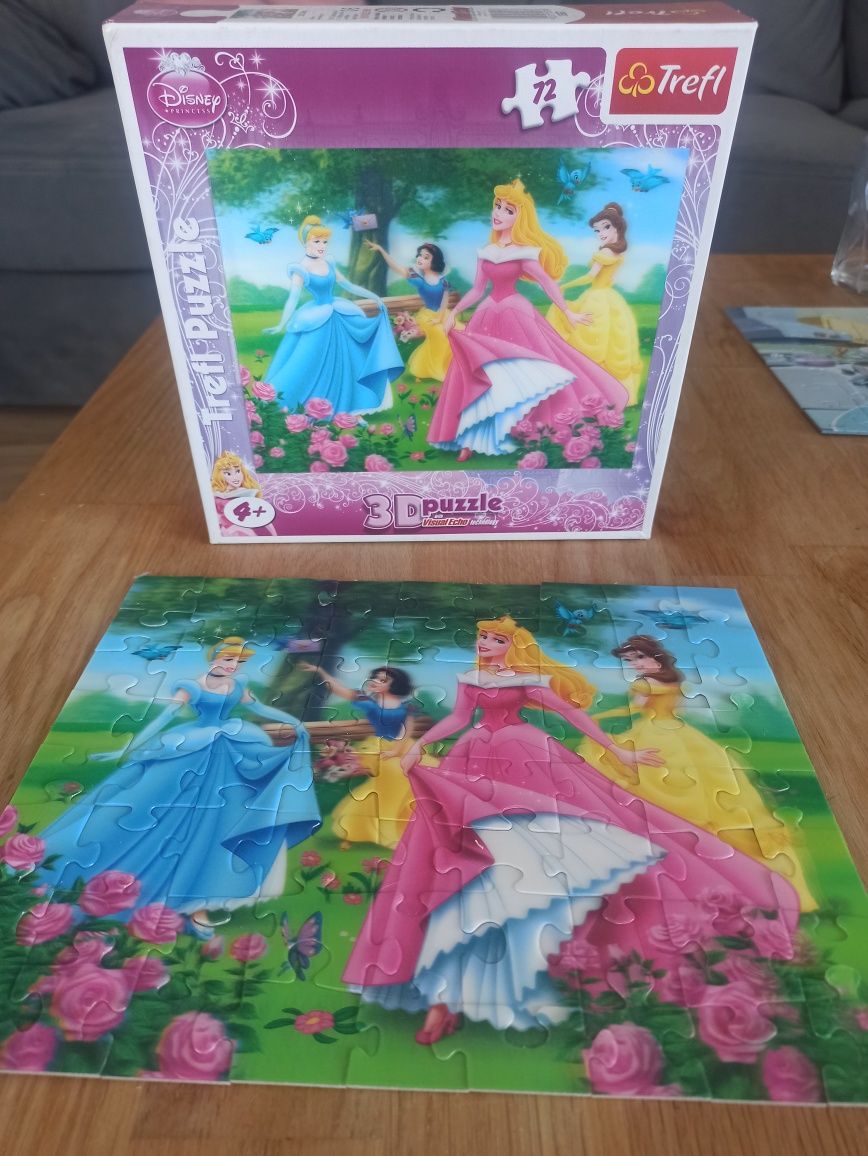 Puzzle 3d Disney 72 elementy