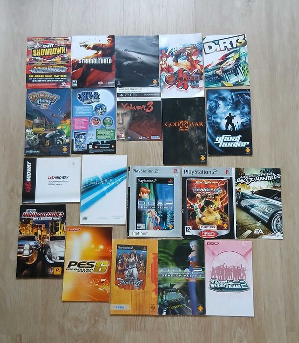 Capas e Manuais - Originais Jogos PlayStation