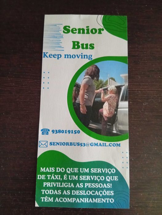 Serviço de Transporte para idosos