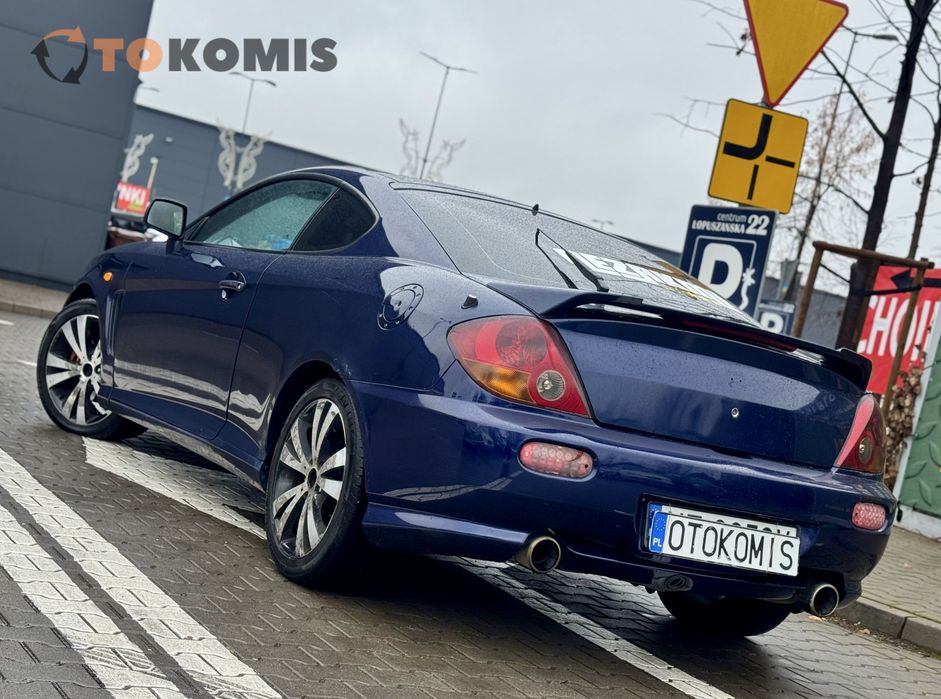 Hyundai Coupe, 2002 rok 2.7V6 LPG- Otokomis! Gwarancji!