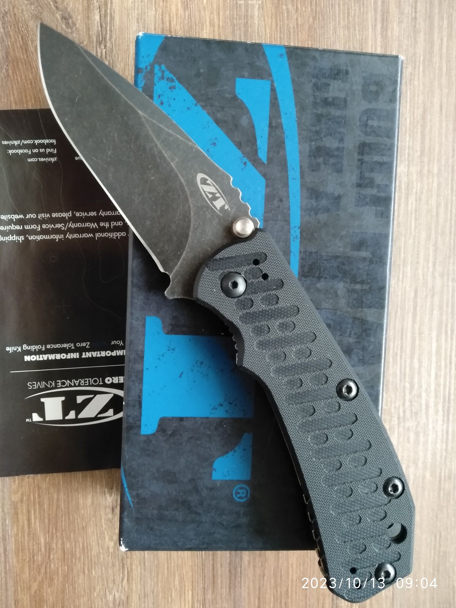 Нож Zero Tolerance 0550BW S35VN  Hinderer Design.