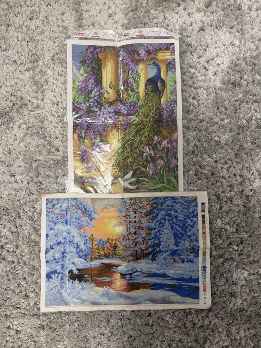 Схема на канві для вишивки хрестиком