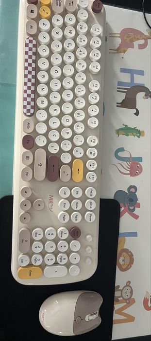 Teclado sem fios MK Plus