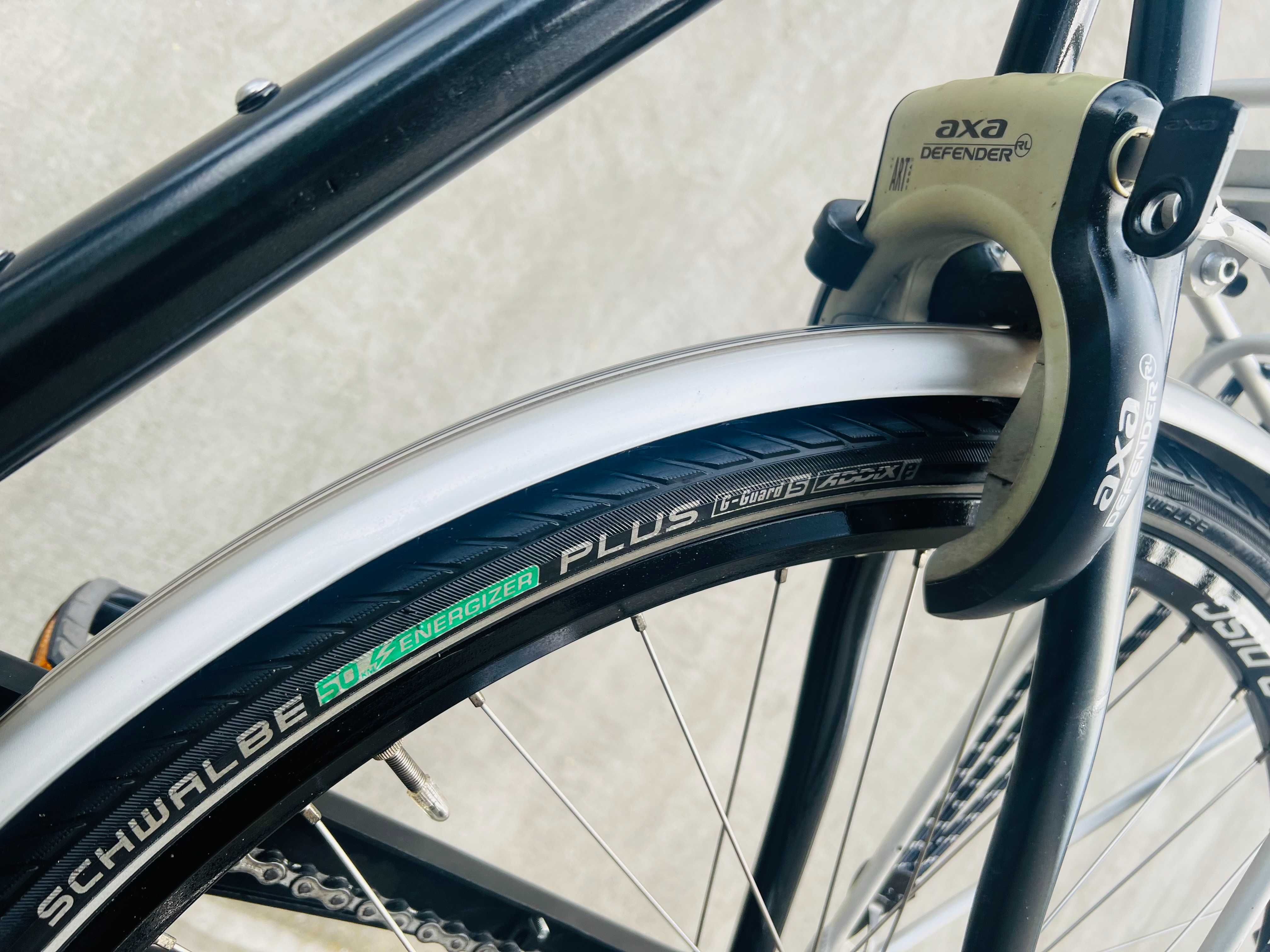 Rower CANNONDALE SPORT Męski Aluminiu 28" NEXUS 8 Prądnica Amortyzator