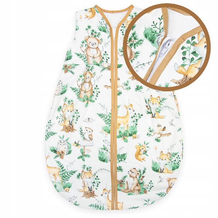 Ocieplany Śpiworek Niemowlęcy Do Spania 68-74 Wzory!