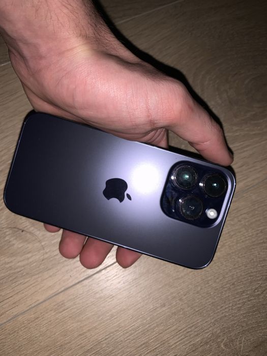 iPhone 14 Pro 128 GB Deep Purple – stan 9/10
