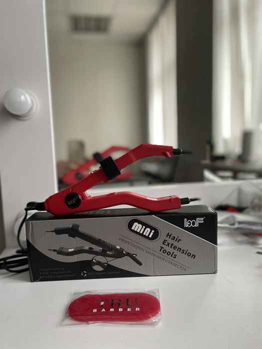 Щипці для нарощування волосся з регулятором температури