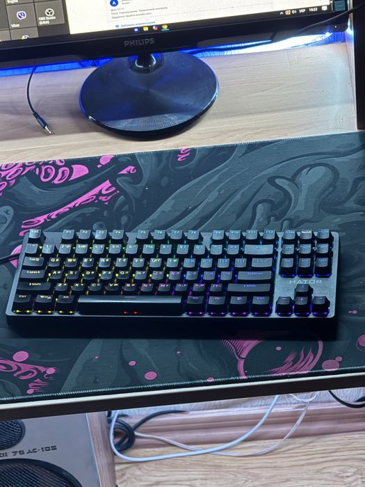 Клавіатура hator rockfall evo tkl & мишка hator pulsar 2 pro