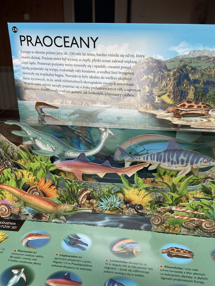Dinozaury Odkrywca 3D podróż do prehistorycznego świata