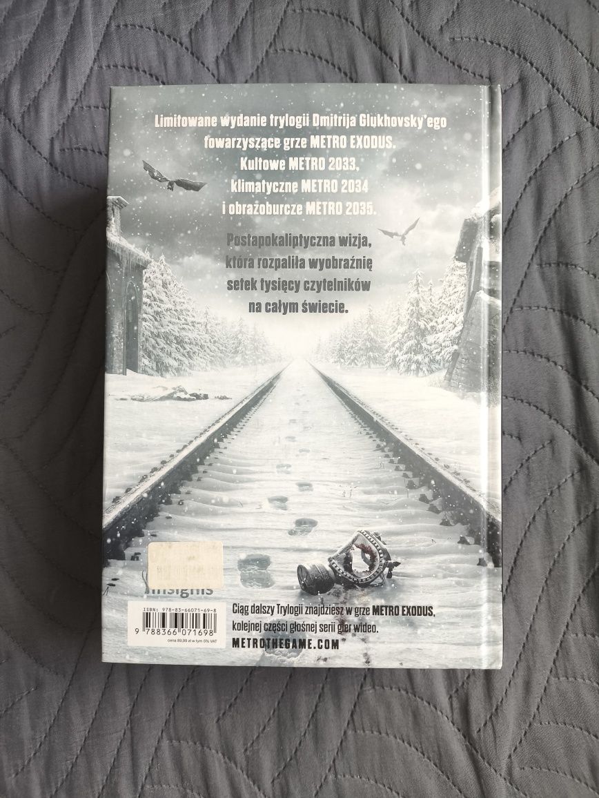 Trylogia Metro (2033, 2034, 2035) - Dmitry Glukhovsky - wyd. Exodus!