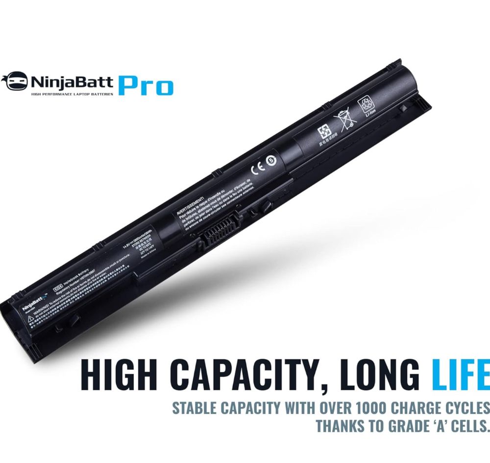 NinjaBatt Bateria do laptopa HP