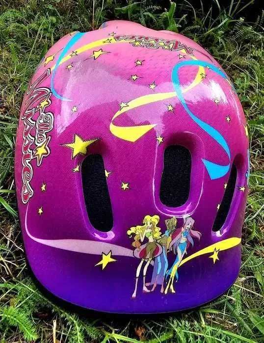 Kask ochronny dla dziewczynek rozm 48-52 nowy Wyprzedaż!!