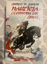 Książka NADZIEJA Czerwona JAK ŚNIEG - Andrzej Sawicki NOWA