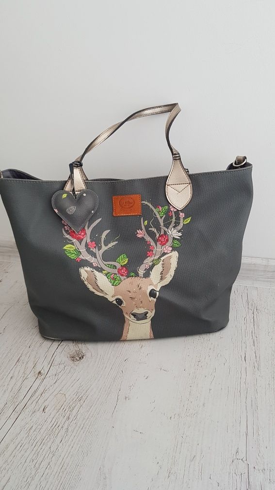 Torba la millou on my deer torba, nowe  zaczepy