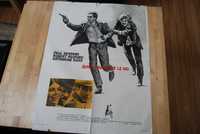 ORYGINALNY  plakat filmowy1969 -Butch Cassidy and the Sundance Kid