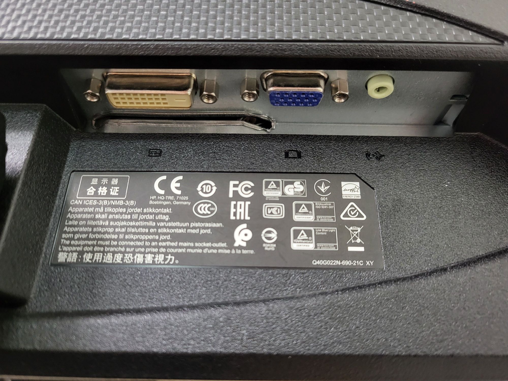 Vendo monitor HP V213a Full HD