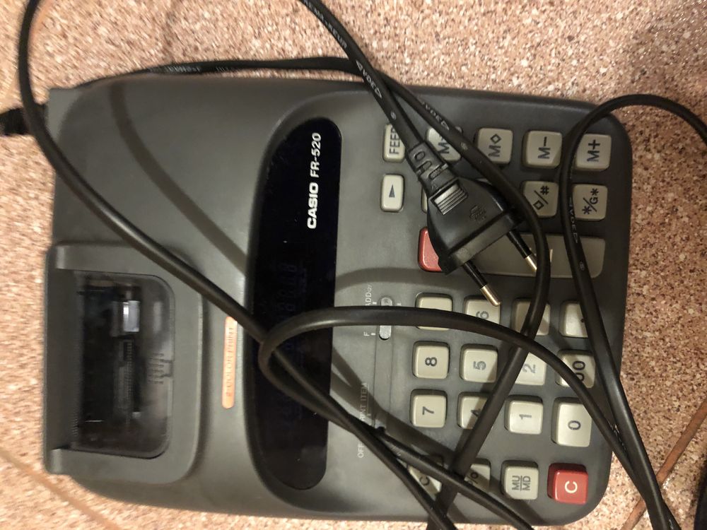 Retro Casio Calculator FR-560