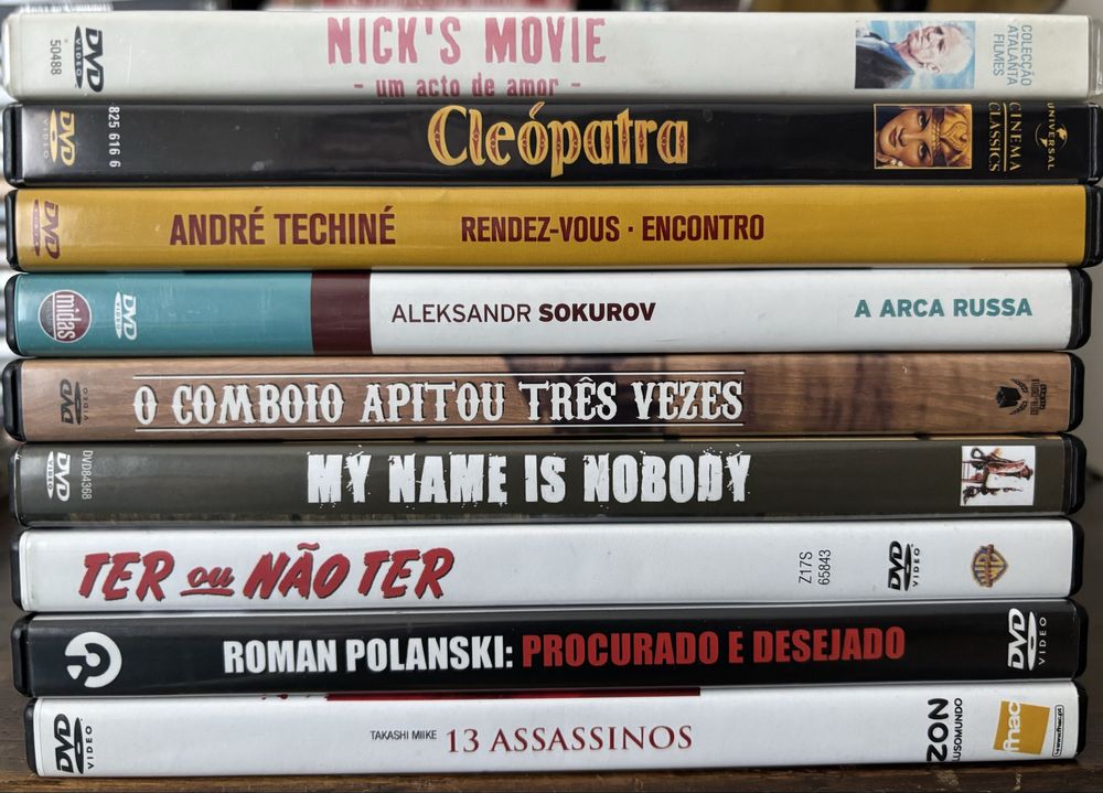 DVDs vários Lote 5