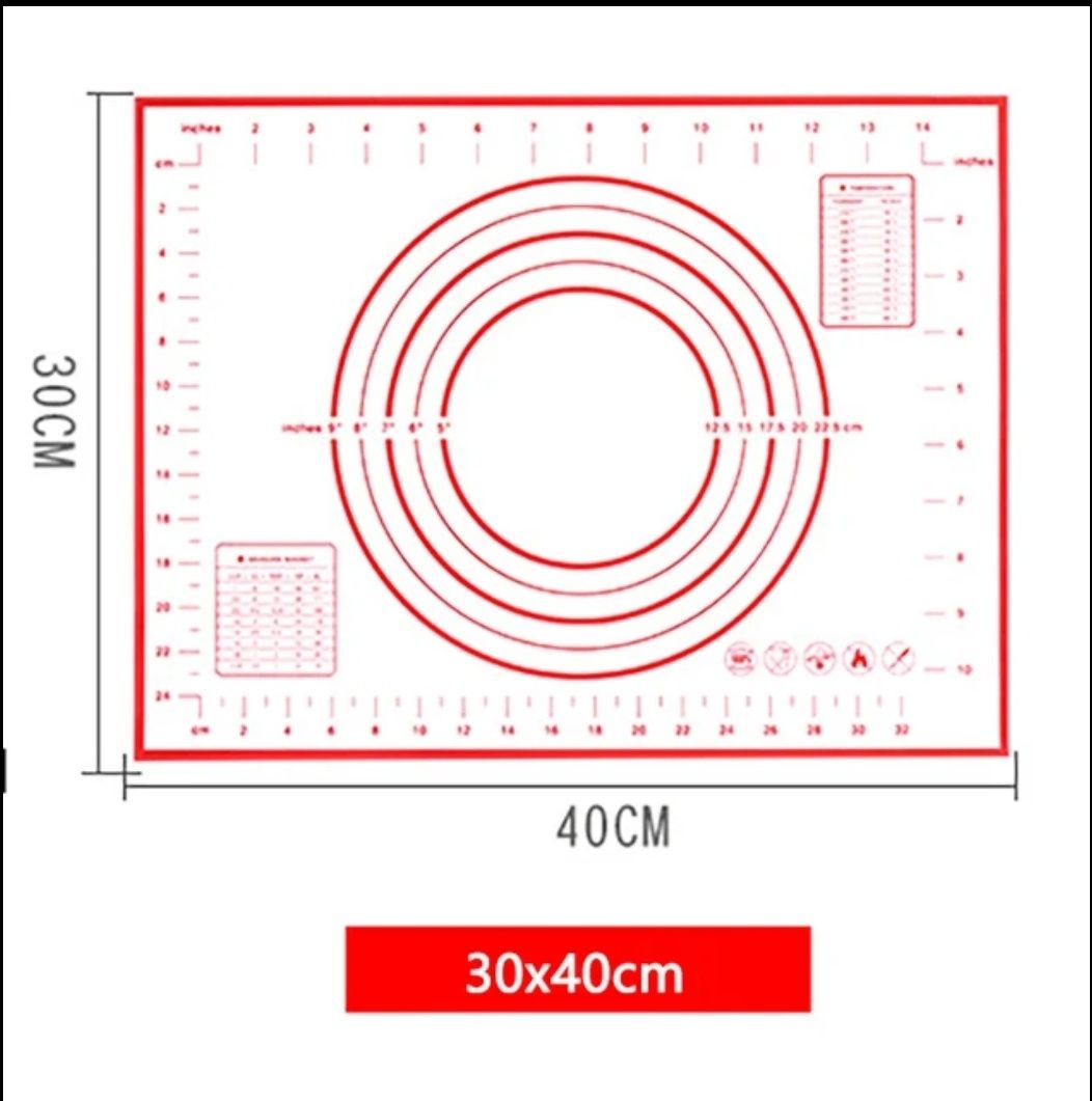 Коврик для выпечки и теста