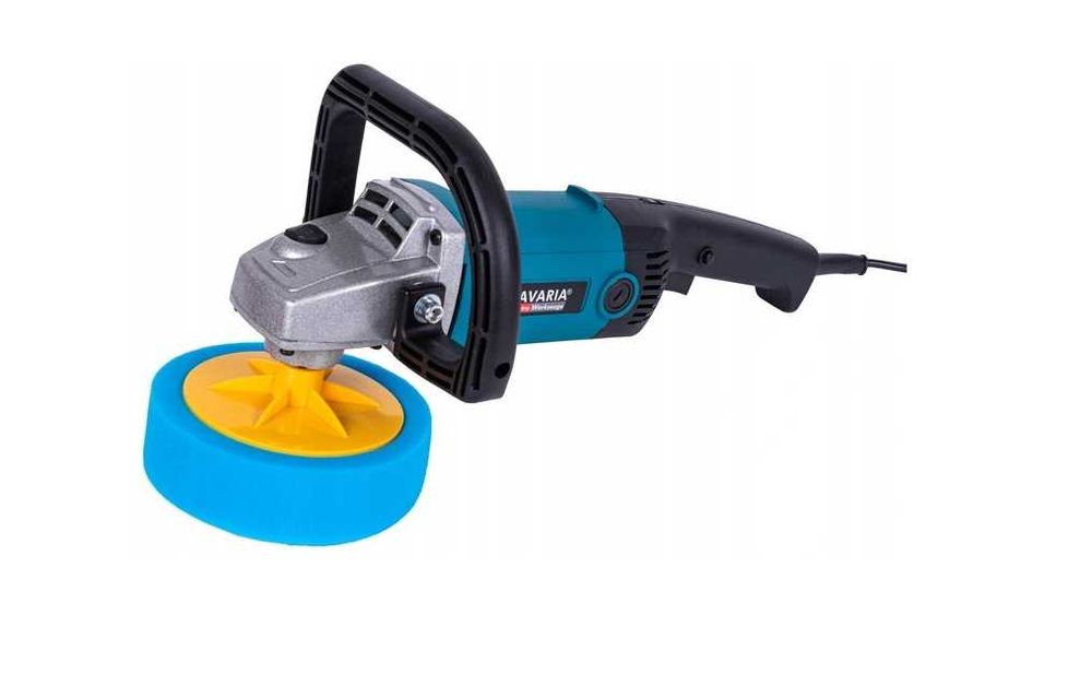 PROFESJONALNA POLERKA Do Samochodu 2950W Gąbka x4 Futerko Zestaw