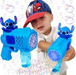 Pistolet do robienia baniek mydlanych Stich Led wytwornica na baterie