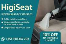 Higienização de estofos