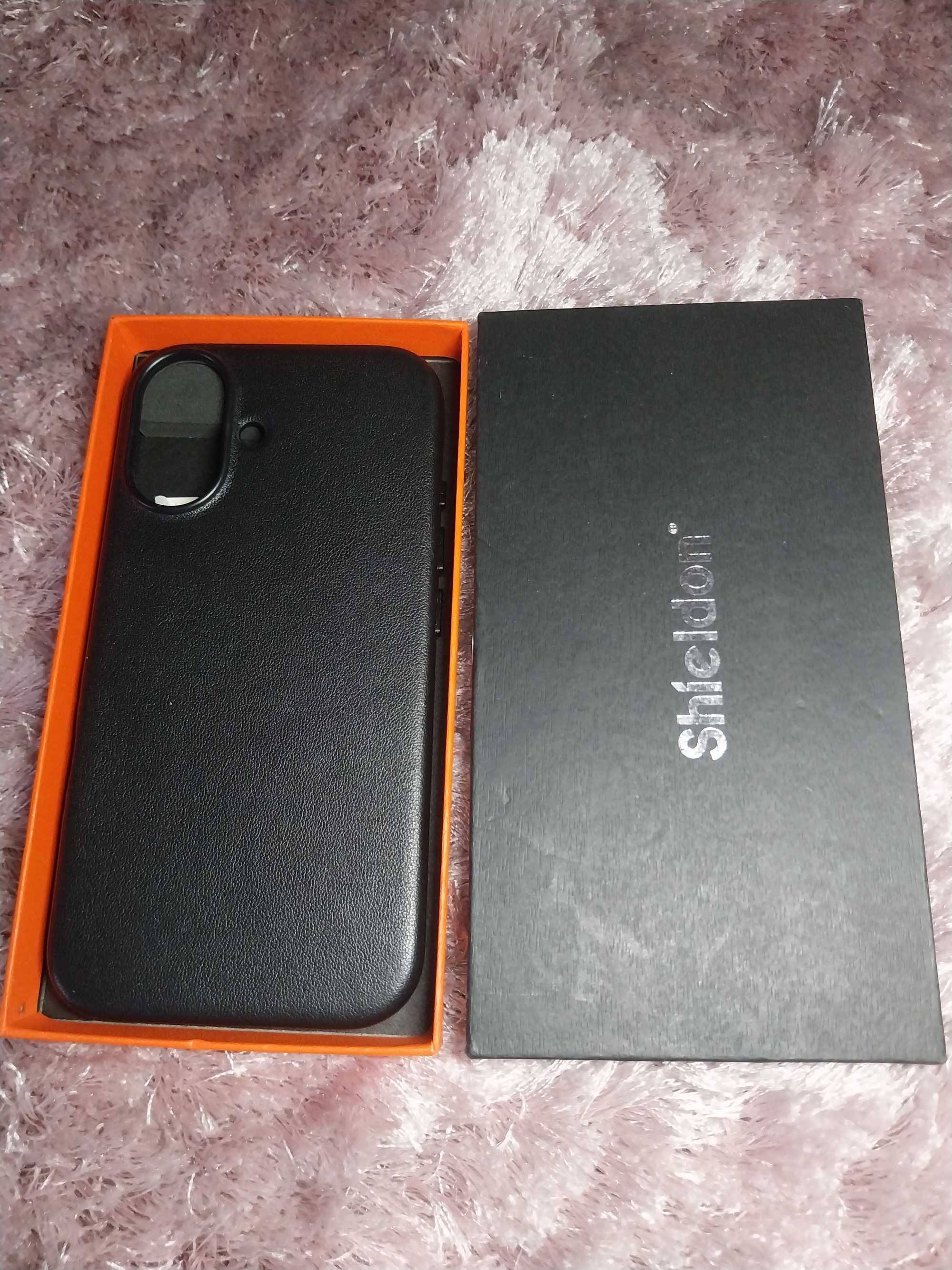 Etui skórzane plecki Iphone 16 6,1 cala