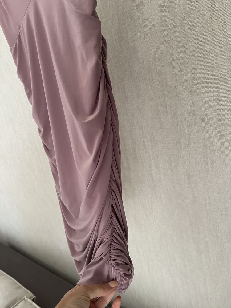 женское мини платье missguided цвета пыльная роза