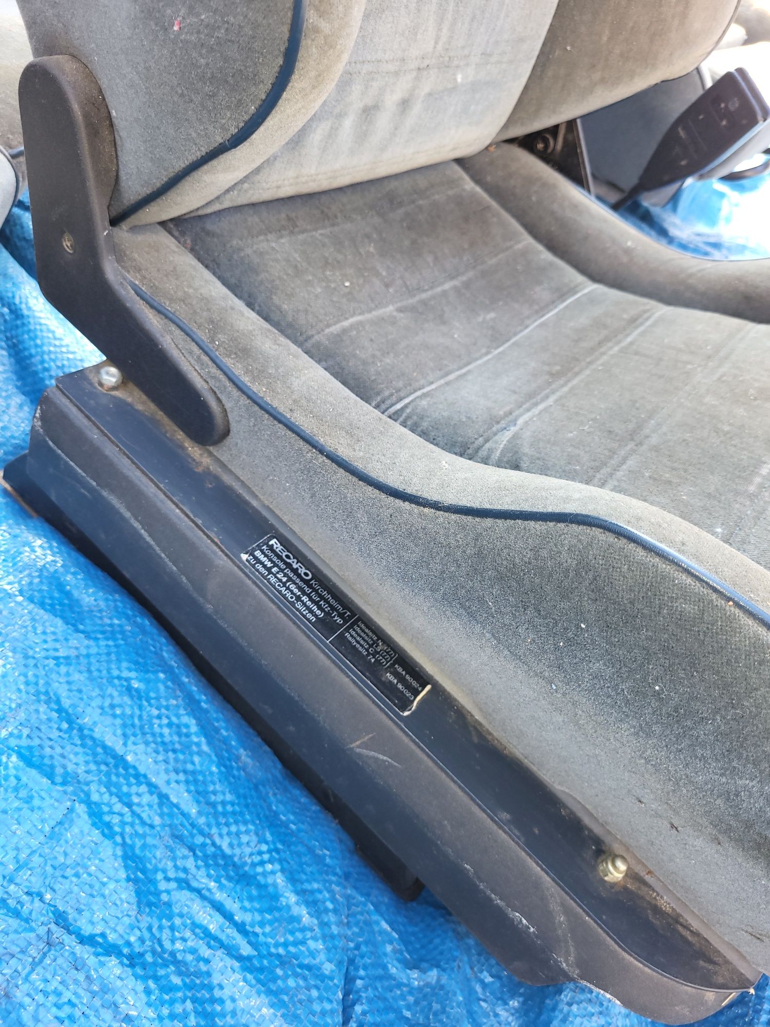 Wnętrze fotele recaro bmw e24 m 635 csi