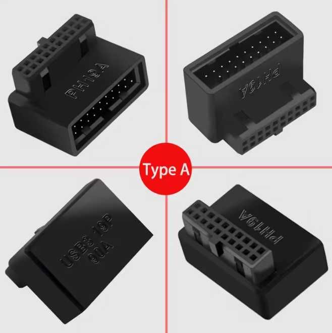 Adapter front panel header USB 3.0 19/20pin
