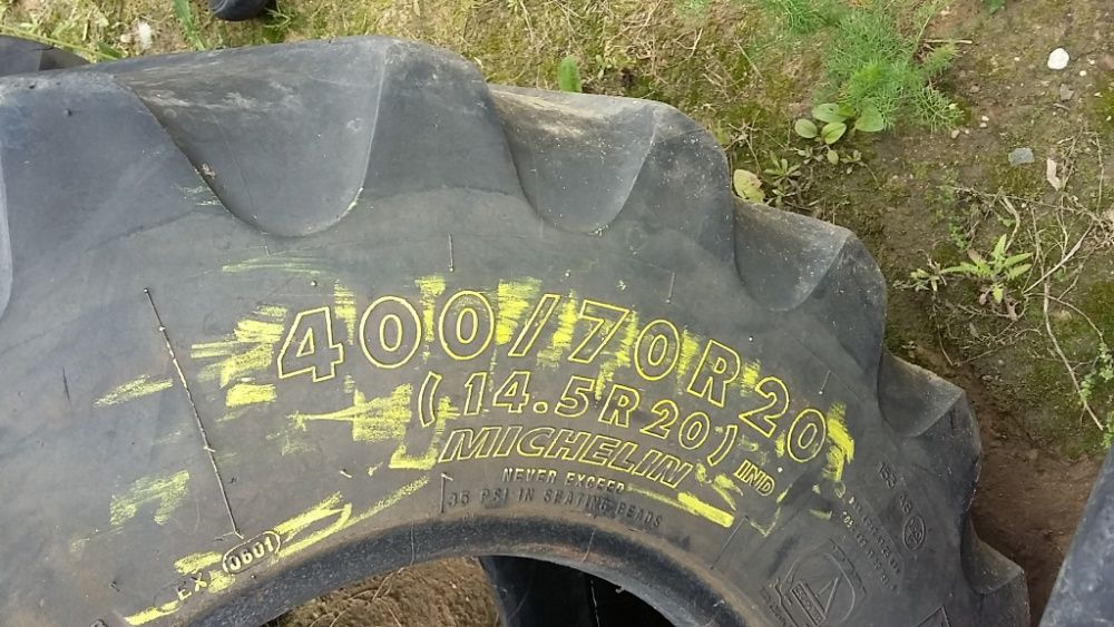 Opony 400/70R20 Michelin 14,5R20 montaż Ciechanów